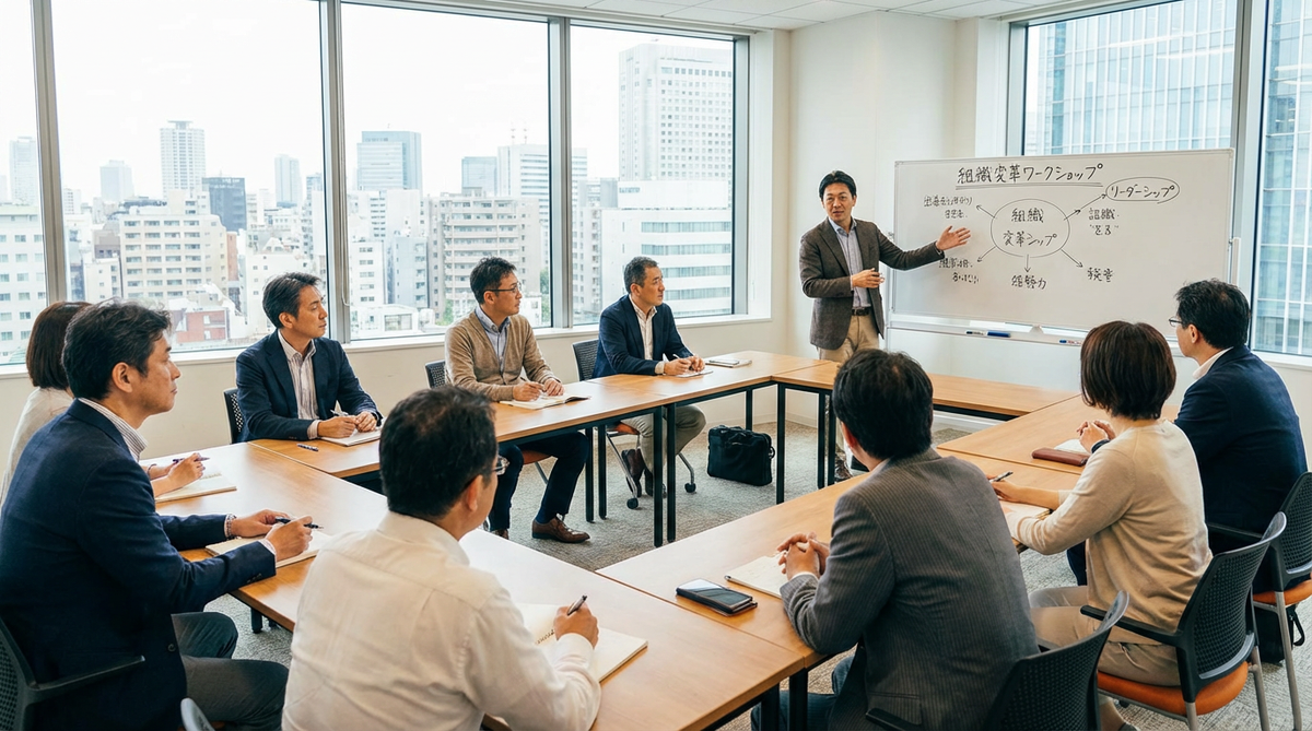 評価制度再構築による組織活性化